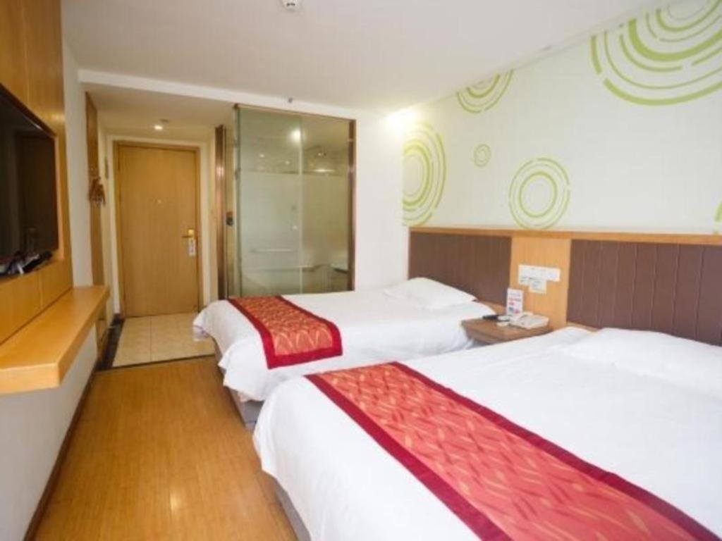 Greentree Inn Zhejiang Ningbo South Railway Station Express Hotel Ngoại thất bức ảnh